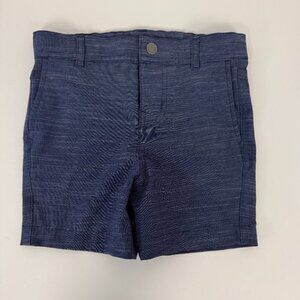 Hanna Andersson Navy Blue Striped Kids Boys Shorts 3T